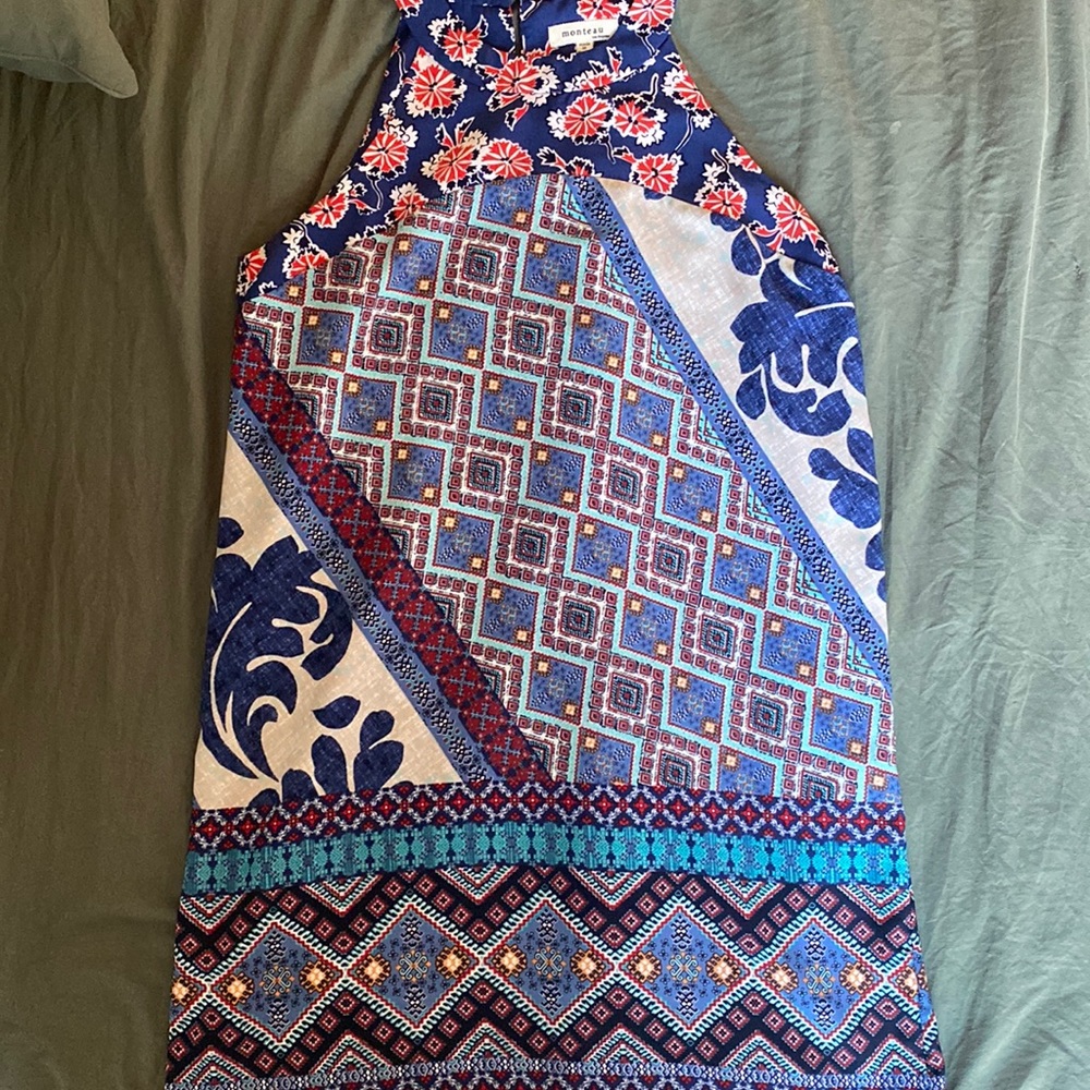 Patterned lightweight dress